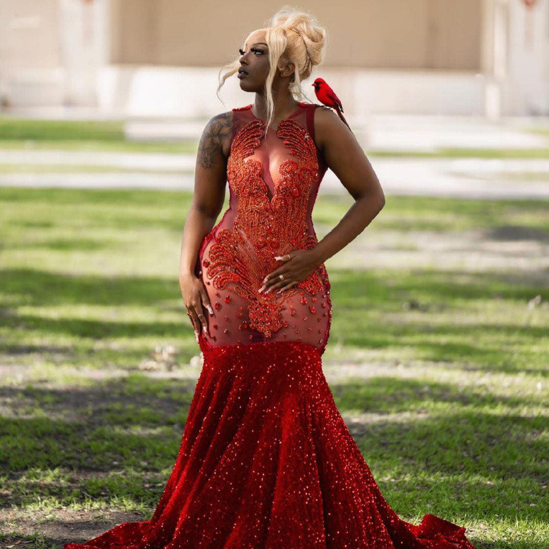 Free Fall Dress - Red *Pre- Order*