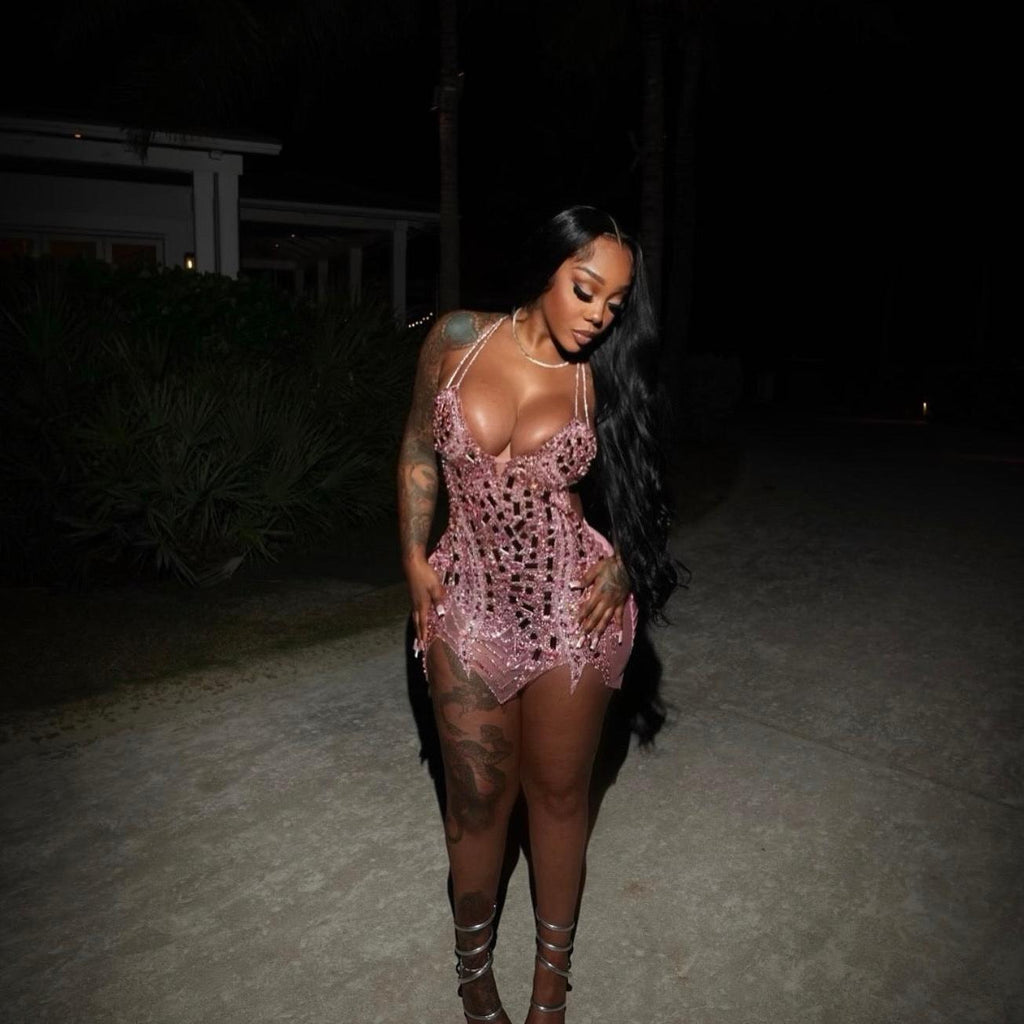 Ms. Trendsetter Dress - Pink *Pre- Order*