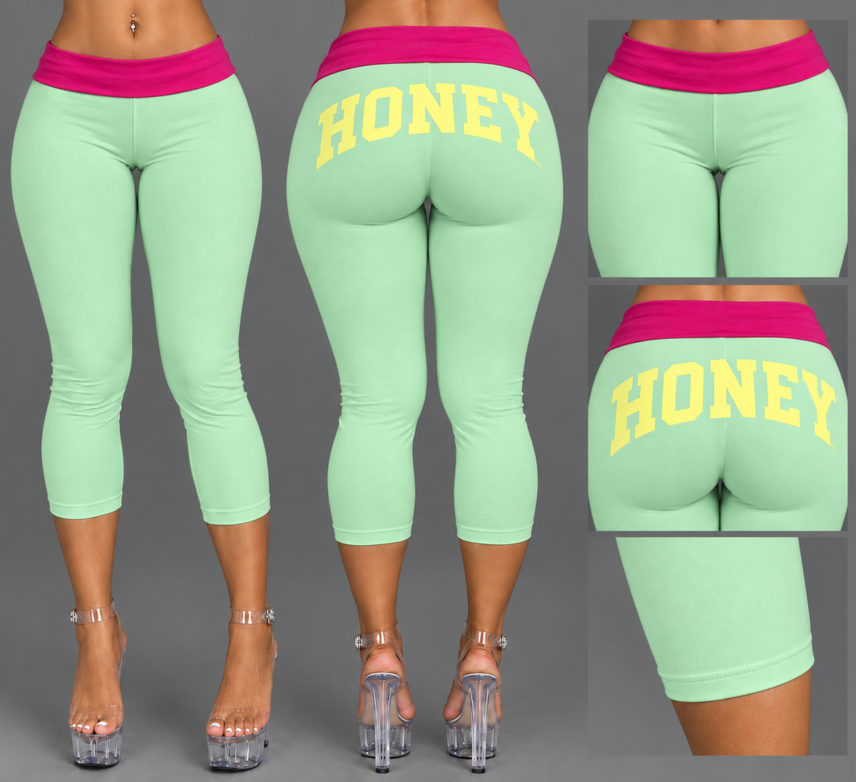 Fetch Capris - Honey