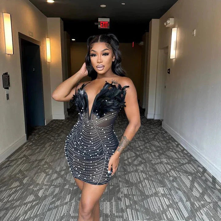 On the Way Dress - Black