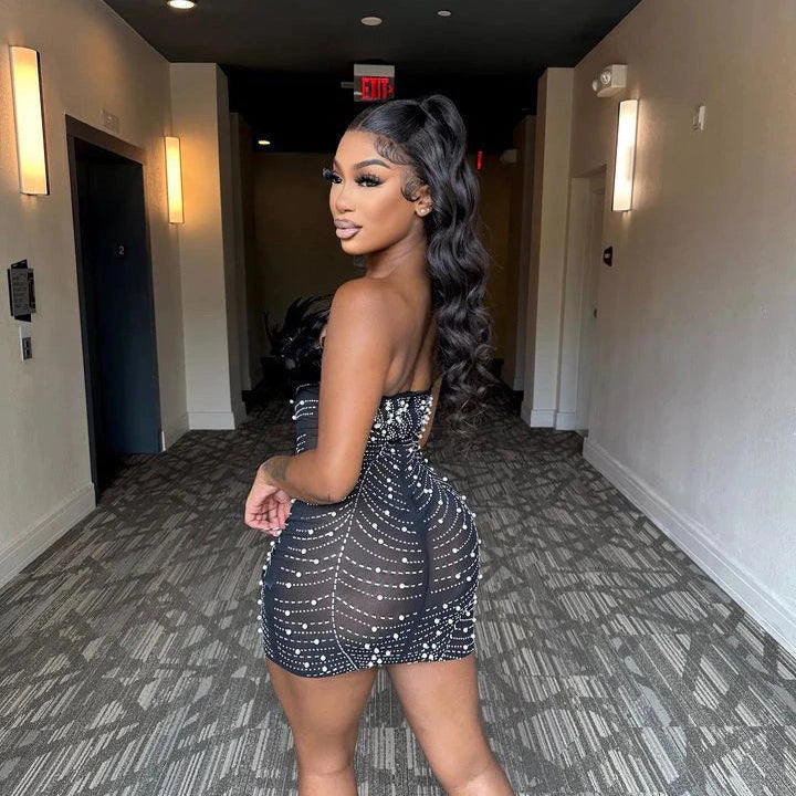 On the Way Dress - Black