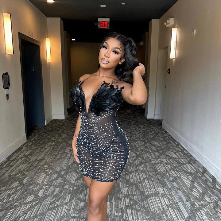 On the Way Dress - Black