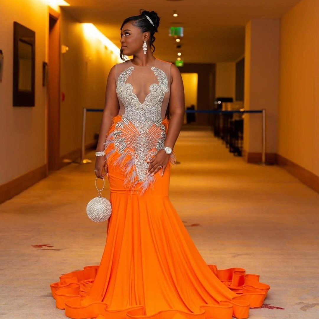 Nobody’s Watching Dress - Orange *Pre- Order