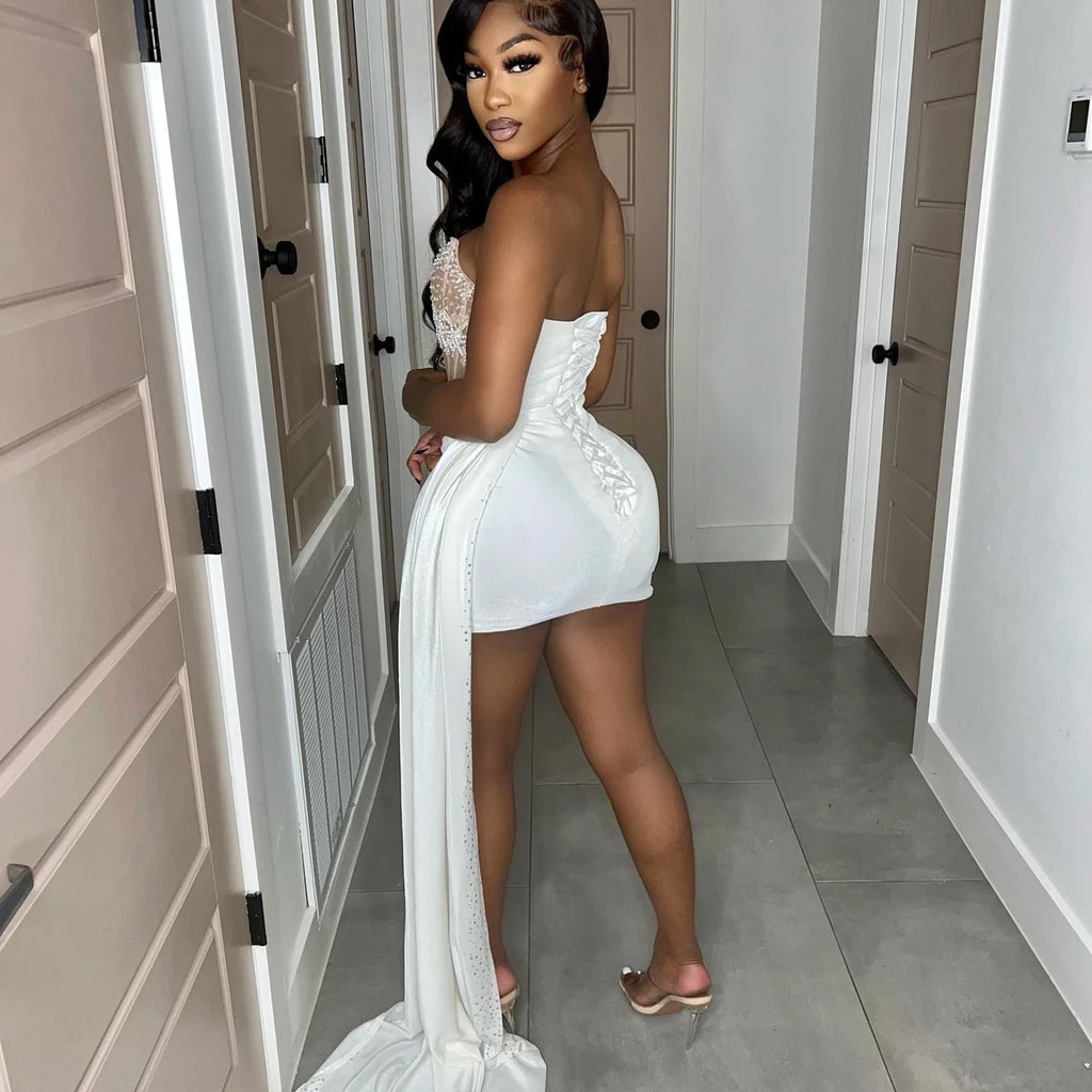 Love On Top Dress - White *Pre- Order*