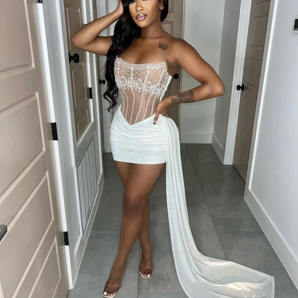 Love On Top Dress - White *Pre- Order*