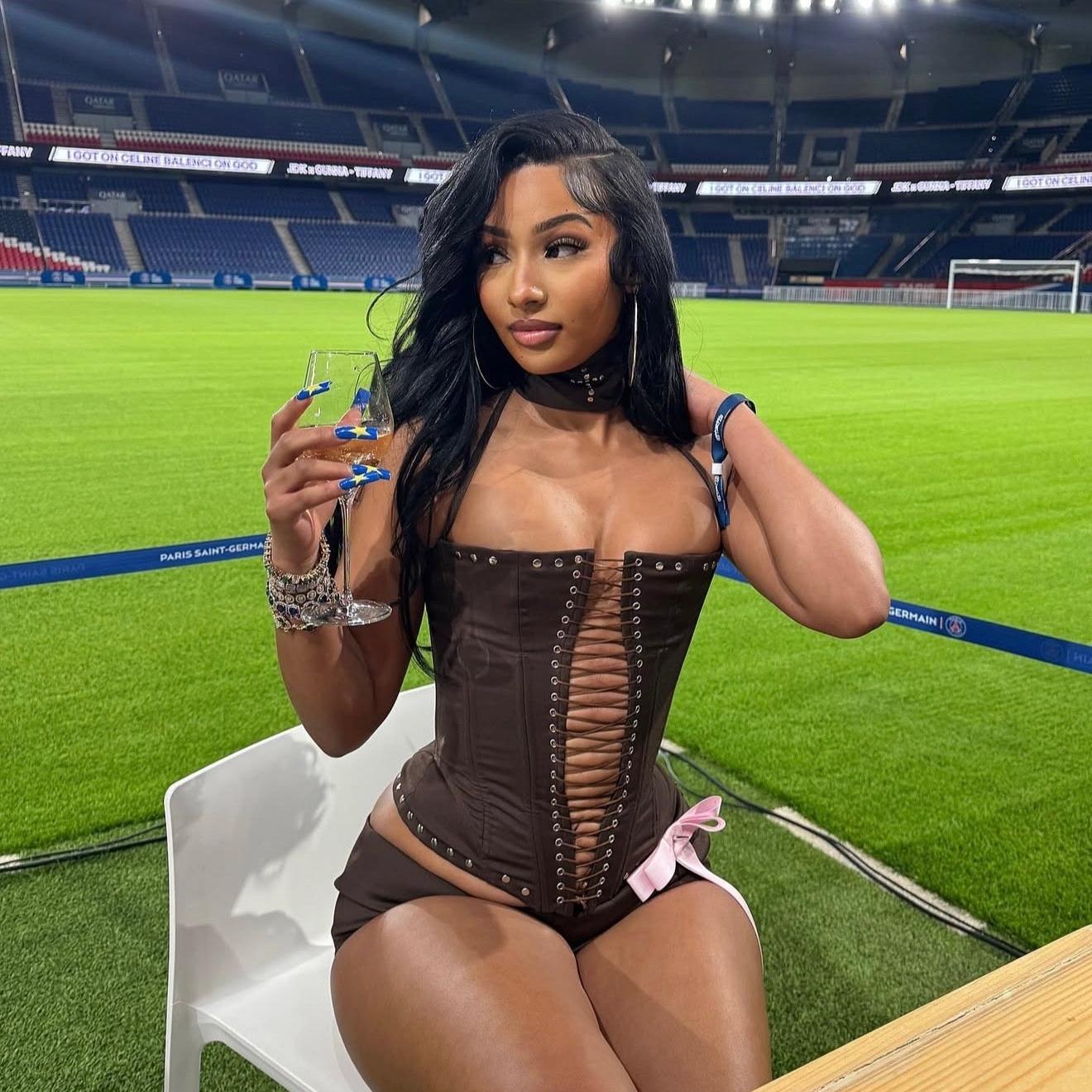 Addicted Corset - Brown