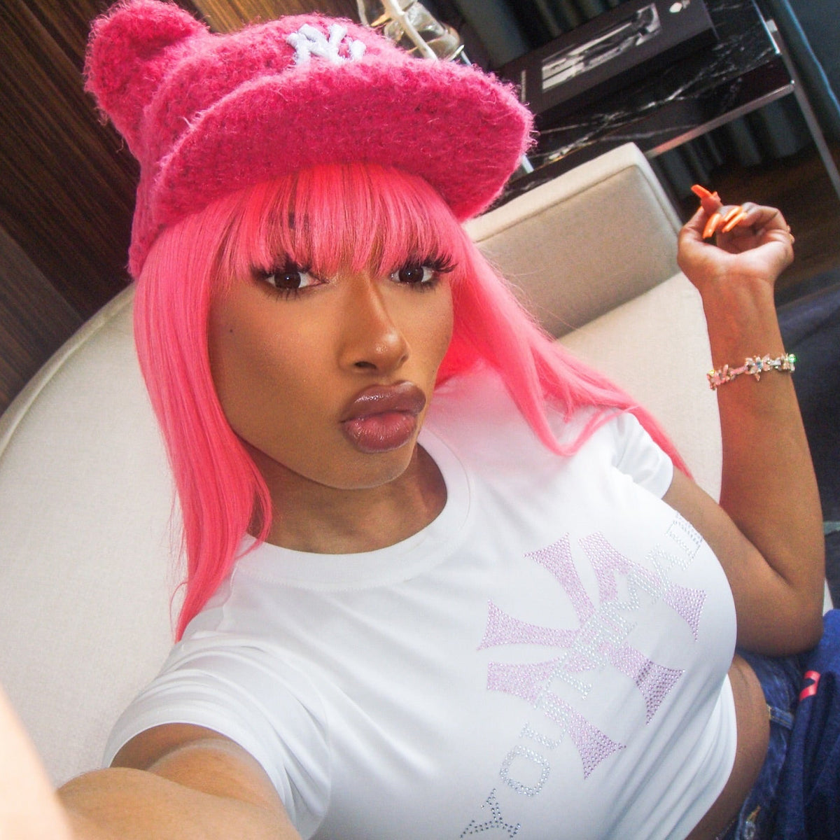 Stalli Hat - Pink
