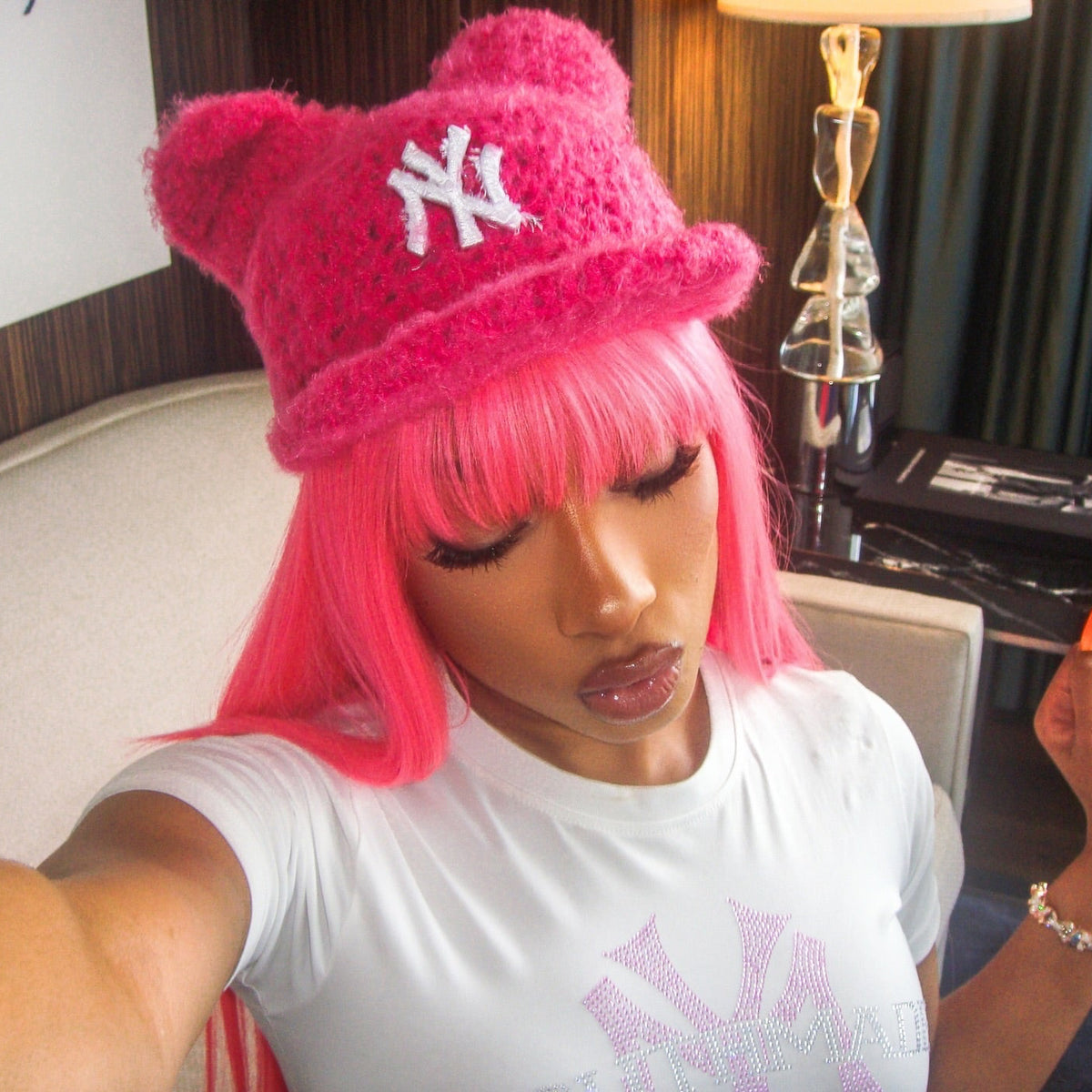 Stalli Hat - Pink