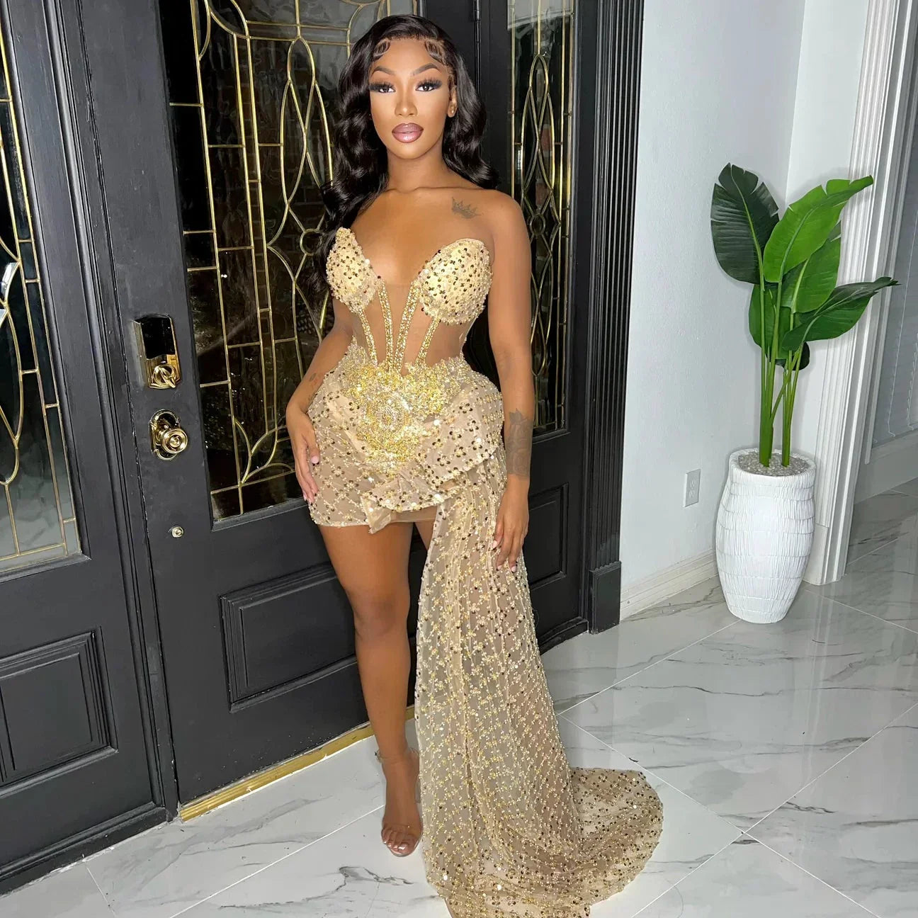 Vie Dress - Gold *Pre- Order*