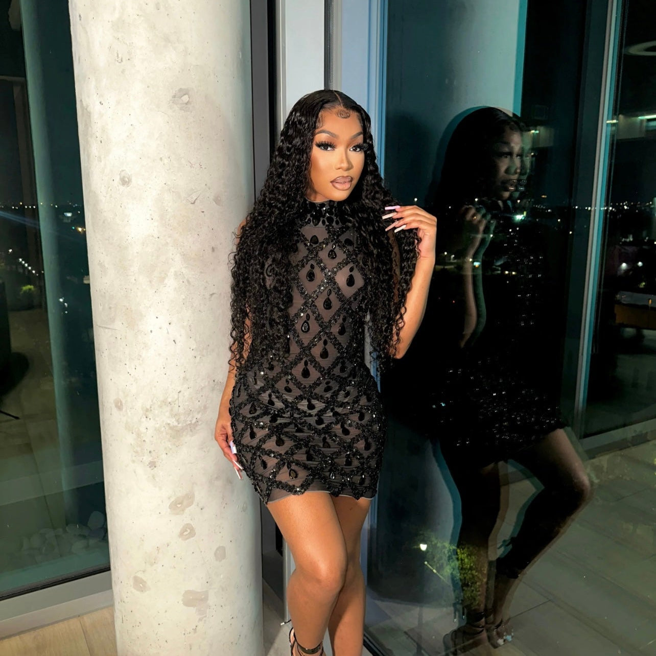 Paparazzi Mini Dress - Black