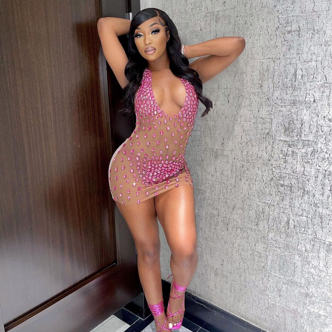 Without You Dress - Pink