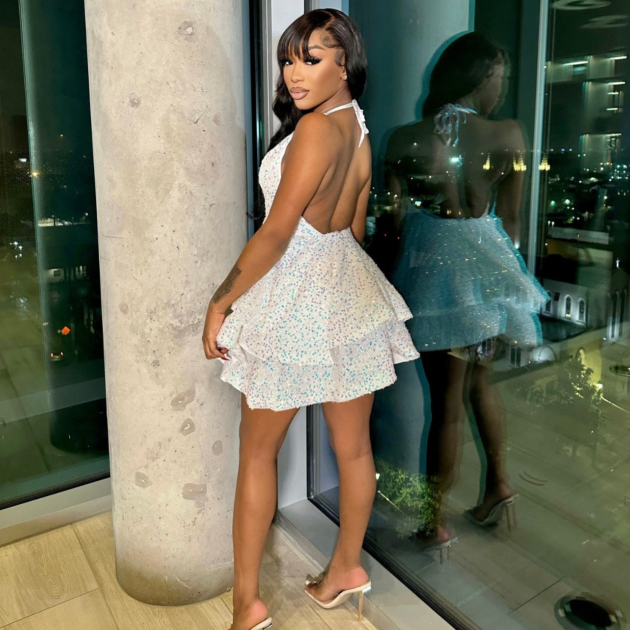 Best Part Dress - White